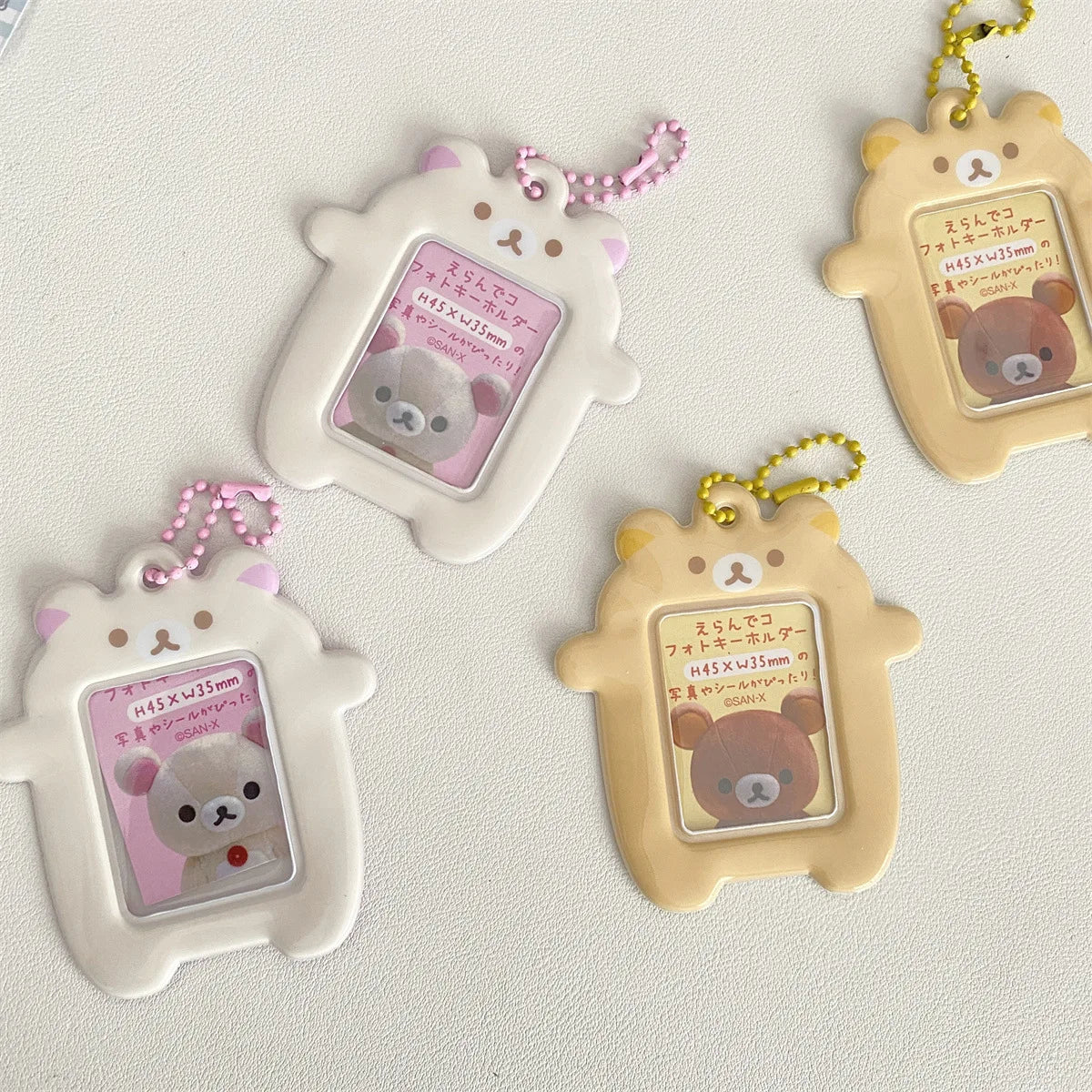 Rilakkuma Korilakkuma photo card holder