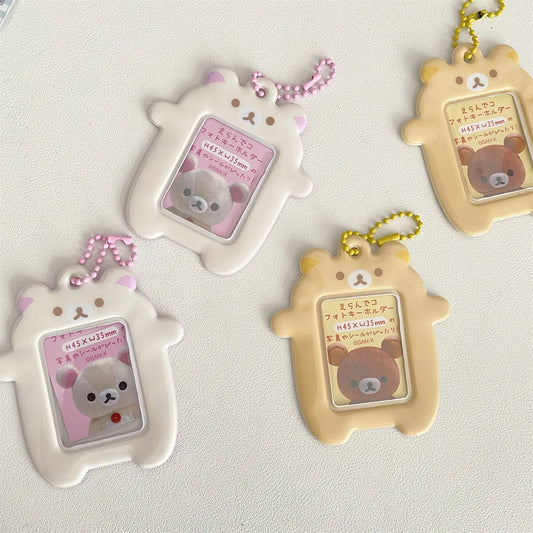 Rilakkuma Korilakkuma photo card holder