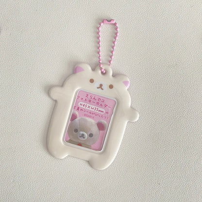 Rilakkuma Korilakkuma photo card holder
