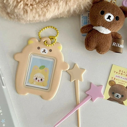 Rilakkuma Korilakkuma photo card holder